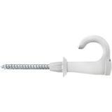 fischer EasyDIY Box Decorazione EasyHook+Vite, Tassello verde chiaro/Rosso