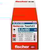 fischer Vite per legno PowerFull II 8,0x180 ZK TX VG 