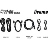 iiyama ProLite T1731SR-B2S, Monitor LED Nero (opaco)