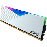 ADATA LANCER RGB memoria 16 GB 1 x 16 GB DDR5 288-pin DIMM bianco, 16 GB, 1 x 16 GB, DDR5, 7200 MHz, 288-pin DIMM