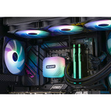 ALTERNATE Gaming-PC Window Edition • RTX 5080 • AMD Ryzen™ 7 9800X3D • 64 GB RAM, PC Gaming Nero/trasparente