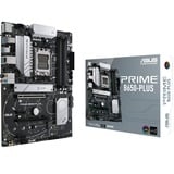 ASUS PRIME B650-PLUS AMD B650 Socket AM5 ATX, Scheda madre Nero/Argento, AMD, Socket AM5, AMD Ryzen 7000 Series, Socket AM5, DDR5-SDRAM, 128 GB