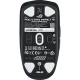 ASUS ROG Strix Impact III Wireless mouse Gaming Ambidestro RF senza fili + Bluetooth Ottico 36000 DPI, Mouse da gioco Nero, Ambidestro, Ottico, RF senza fili + Bluetooth, 36000 DPI, Nero