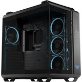 ASUS TUF GAMING GT502 Horizon TG ARGB Black Midi Tower Nero, Chassis Tower Nero, Midi Tower, PC, Nero, ATX, micro ATX, Mini-ITX, 16,3 cm, 40 cm