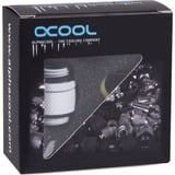 Alphacool Doppio raccordo girevole G1/4 maschio a G1/4 maschio - Bianco, Connessione bianco