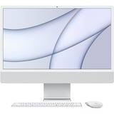 Apple iMac Apple M 61 cm (24") 4480 x 2520 Pixel 8 GB 256 GB SSD PC All-in-one macOS Big Sur Wi-Fi 6 (802.11ax) Argento argento, 61 cm (24"), 4.5K Ultra HD, Apple M, 8 GB, 256 GB, macOS Big Sur