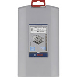Bosch 2 608 587 018 punta per trapano Set di punte per trapano 25 pz, Drill bit set Trapano, Set di punte per trapano, Acciaio in lega, Ghisa, Acciaio non legato, Acciaio inox, 135°, In lega Cobalto-Accaio Rapido, Attacco cilindrico