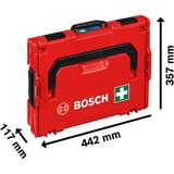 Bosch Kit di pronto soccorso conforme DIN, in L-BOXX 102 rosso