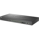 D-Link DMS-1250-12TP/E switch di rete Gestito 2.5G Ethernet (100/1000/2500) Supporto Power over Ethernet (PoE) Nero, Interruttore Nero, Gestito, 2.5G Ethernet (100/1000/2500), Supporto Power over Ethernet (PoE), Montaggio rack