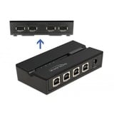 DeLOCK 11494 dati del computer switcher, Commutatore USB 0,48 Gbit/s, Nero, Plastica, 106 mm, 56 mm, 25 mm