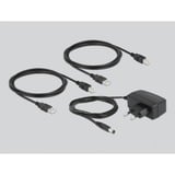 DeLOCK 11494 dati del computer switcher, Commutatore USB 0,48 Gbit/s, Nero, Plastica, 106 mm, 56 mm, 25 mm