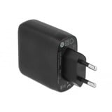 DeLOCK 41455, Caricabatterie Nero