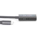 Digitus Cavo di prolunga attivo USB 3.2 Gen 1, connettore USB-C > presa USB-C Nero