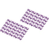 Digitus Clip colorati per cavi patch - Viola, Copertura viola