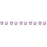 Digitus Clip colorati per cavi patch - Viola, Copertura viola
