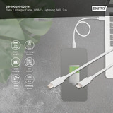 Digitus DB-600109-020-W, Cavo bianco