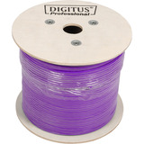 Digitus Cavo di posa Professional Cat.6 U/UTP simplex, Eca viola