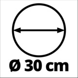 EINHELL 4144015 accessorio per lavaggio a pressione Detergente per patio rosso/Nero, Detergente per patio, Einhell, TC-HP 90, 310 mm, 130 mm, 465 m