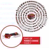 EINHELL Forbice da potatura professionale a batteria GP-LS 18/28 Li BL-Solo, 18Volt, Potatore rosso/Nero