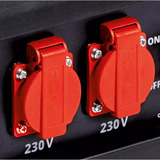 EINHELL Generatore di corrente a benzina TC-PG 25/1/E5 Nero/Rosso