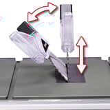 EINHELL Sega circolare da banco TC-TS 2225 U, Sega circolare da tavolo rosso