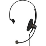 EPOS | Sennheiser IMPACT SC 30 USB ML Auricolare Cablato A Padiglione Musica e Chiamate USB tipo A Nero, Headset Nero, Cablato, Musica e Chiamate, 60 - 16000 Hz, 42 g, Auricolare, Nero