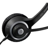 EPOS | Sennheiser | SENNHEISER IMPACT SC 230 USB Auricolare Cablato A Padiglione Ufficio USB tipo A Nero Nero, Cablato, Ufficio, 50 - 18000 Hz, 58 g, Auricolare, Nero