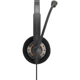 EPOS | Sennheiser | SENNHEISER IMPACT SC 30 USB ML Auricolare Cablato A Padiglione Musica e Chiamate USB tipo A Nero Nero, Cablato, Musica e Chiamate, 60 - 16000 Hz, 42 g, Auricolare, Nero