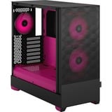 Fractal Design Pop Air Tower Nero, Magenta Nero/Magenta, Tower, PC, Nero, Magenta, ATX, micro ATX, Mini-ITX, Acciaio, Vetro temperato, Multi