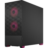 Fractal Design Pop Air Tower Nero, Magenta Nero/Magenta, Tower, PC, Nero, Magenta, ATX, micro ATX, Mini-ITX, Acciaio, Vetro temperato, Multi