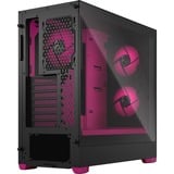 Fractal Design Pop Air Tower Nero, Magenta Nero/Magenta, Tower, PC, Nero, Magenta, ATX, micro ATX, Mini-ITX, Acciaio, Vetro temperato, Multi