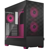 Fractal Design Pop Air Tower Nero, Magenta, Chassis Tower Nero/Magenta, Tower, PC, Nero, Magenta, ATX, micro ATX, Mini-ITX, Acciaio, Vetro temperato, Multi