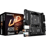 GIGABYTE A520I AC scheda madre AMD A520 Socket AM4 mini ITX AMD, Socket AM4, 3rd Generation AMD Ryzen™ 3, 3rd Generation AMD Ryzen 5, 3rd Generation AMD Ryzen™ 7, 3rd..., Socket AM4, DDR4-SDRAM, 64 GB