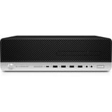 HP EliteDesk 800 G4 SFF Ricondizionato, PC completo Nero/Argento
