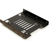 Inter-Tech 88885232 pannello drive bay 2x 2,5" Pannello incassato Nero, Telaio di montaggio Nero, 2x 2,5", Pannello incassato, 2.5", Nero, Acciaio, 35 mm
