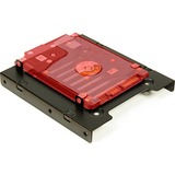 Inter-Tech 88885232 pannello drive bay 2x 2,5" Pannello incassato Nero, Telaio di montaggio Nero, 2x 2,5", Pannello incassato, 2.5", Nero, Acciaio, 35 mm