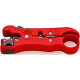 KNIPEX 16 60 06 SB Rosso pinza spellacavi Plastica, Rosso, 12,5 cm, 100 g