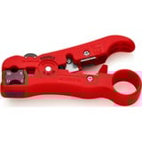 KNIPEX 16 60 06 SB Rosso pinza spellacavi, Attrezzo Sverniciatura /smontaggio Plastica, Rosso, 12,5 cm, 100 g