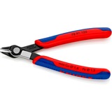 KNIPEX 78 91 125, Pinze per elettronica rosso/Blu