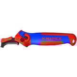 KNIPEX Coltello spelafili 16 50 145 SB, Attrezzo Sverniciatura /smontaggio rosso/Blu