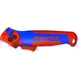 KNIPEX Coltello spelafili 16 50 145 SB, Attrezzo Sverniciatura /smontaggio rosso/Blu