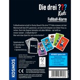 KOSMOS Die drei ??? Kids - Allarme calcio, Gioco di carte 