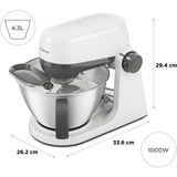 Kenwood Multi-Tasker KHC30.000WH, Robot da cucina grigio/Bianco