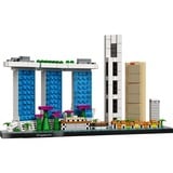 LEGO Architecture Singapore, Giochi di costruzione Set da costruzione, 18 anno/i, Plastica, 827 pz, 689 g