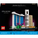 LEGO Architecture Singapore, Giochi di costruzione Set da costruzione, 18 anno/i, Plastica, 827 pz, 689 g