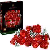 LEGO Botanicals 10328 Bouquet di Rose, Set Fiori Finti per Adulti, Idea Regalo per Donna o Uomo dalla Collezione Botanica, Giochi di costruzione Set Fiori Finti per Adulti, Idea Regalo per Donna o Uomo dalla Collezione Botanica, Set da costruzione, 18 anno/i, Plastica, 822 pz, 734 g