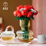 LEGO Bouquet di rose, Giochi di costruzione Set da costruzione, 18 anno/i, Plastica, 822 pz, 734 g