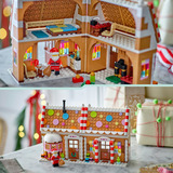 LEGO Casa di pan di zenzero natalizia, Giochi di costruzione Set da costruzione, 10 anno/i, Plastica, 498 pz, 704 g