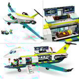 LEGO City 60465 Aereo Ambulanza di Emergenza Giocattolo con 4 Minifigure, Gatto delle Nevi e Accessori, Idea Regalo 6+ Anni, Giochi di costruzione Gatto delle Nevi e Accessori, Idea Regalo 6+ Anni, Set da costruzione, 6 anno/i, Plastica, 403 pz, 714 g