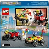 LEGO City Pack veicoli da corsa: pizzaiolo contro pompiere, Giochi di costruzione Set da costruzione, 5 anno/i, Plastica, 70 pz, 119 g